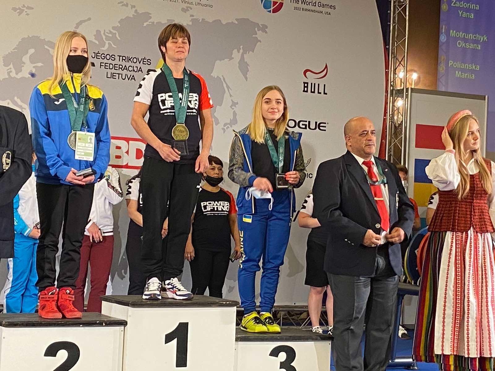 Марія Полянська_бронзовий призер чемпіонату світу.